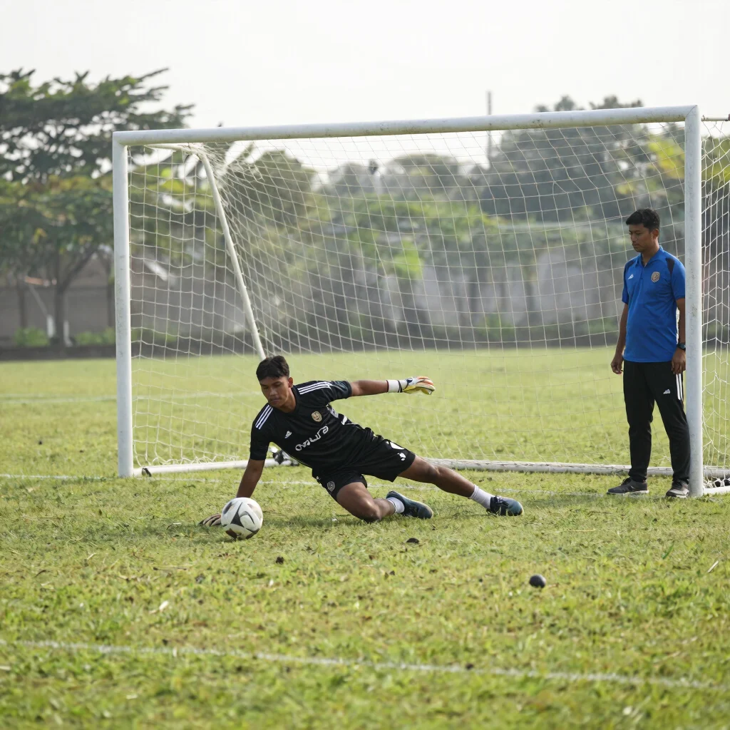 Latihan Kiper Muda